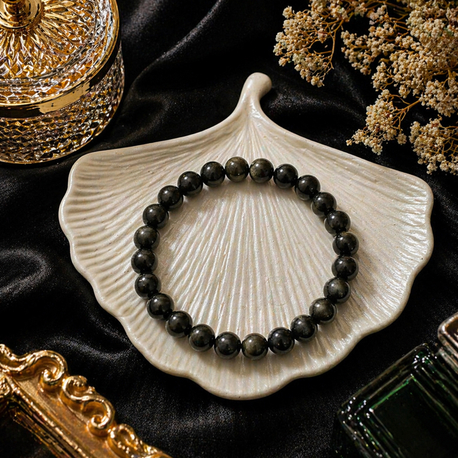 Gold Obsidyen (Enerji Koruyucu) Bileklik
