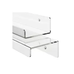 Pleksi Raf Genişlik 20cm X 10cm 4mm Pleksiden Üretilir