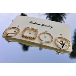 6’lı Eklem Yüzük Set