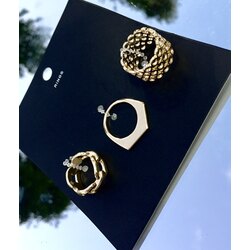 3’lü Eklem Yüzük Set