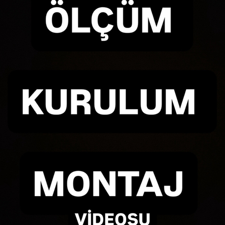 ÖLÇÜM & KURULUM  &  MONTAJ