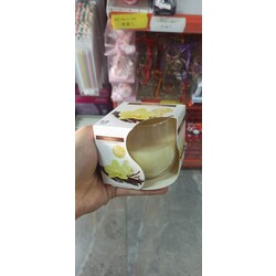 Cam Kavanozda Vanilya Kokulu Mum