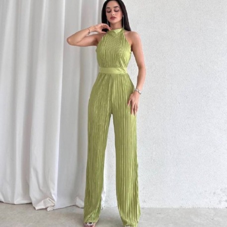 Halter Yaka Tulum Yeşil 