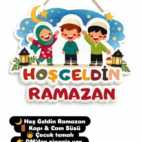 Hoş Geldin Ramazan – Kapı Süsü