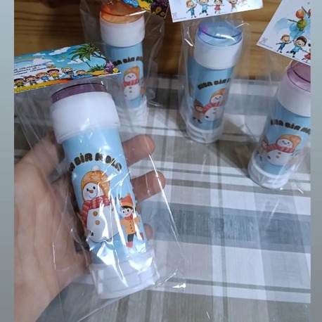 Karne hediyesi kopuk baloncuk
