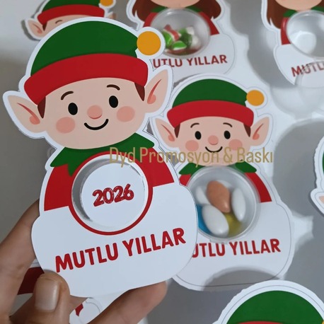 Yılbaşı Özel Tasarım Krem Kutusu – Kişiye Özel