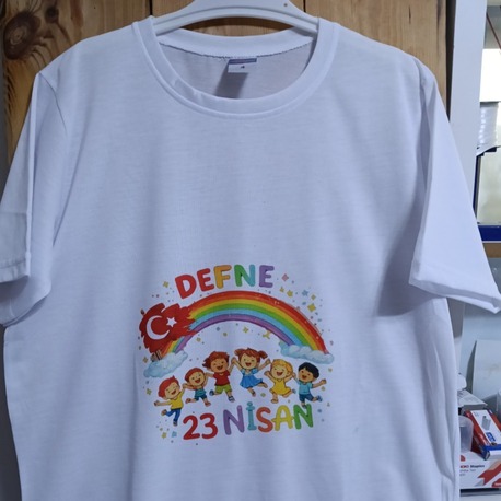 23 Nisan baskili T-shirt