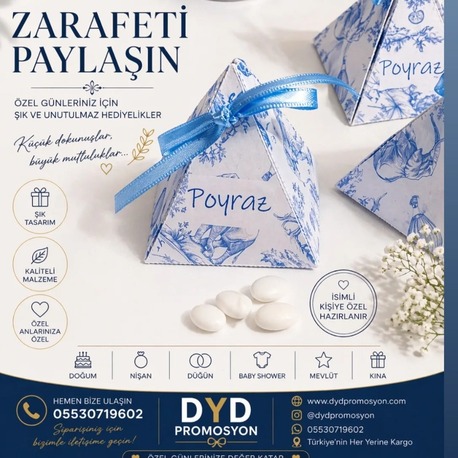 İSİME ÖZEL KUTU HEDİYELİK