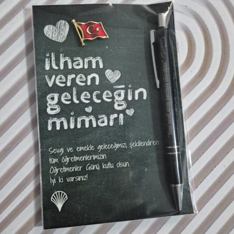 Ogretmenler gunu hediye seti