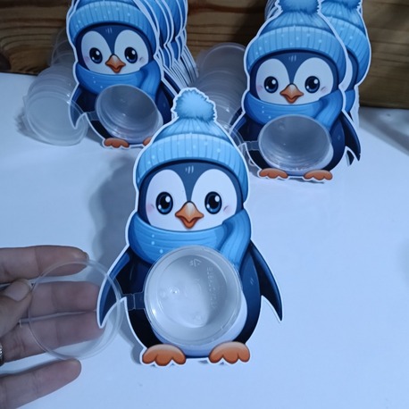 Karne hediyesi penguen seker kutusu