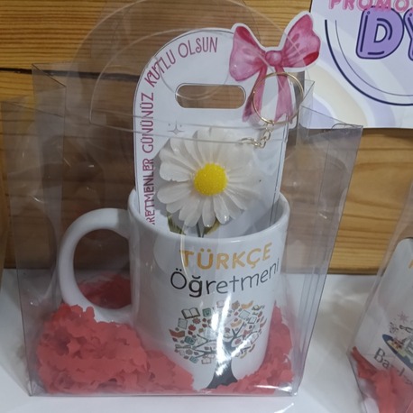 Seffaf cantali kupa bardak 2'li set