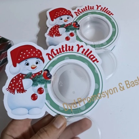 Yeni yıl şeker kutusu boş