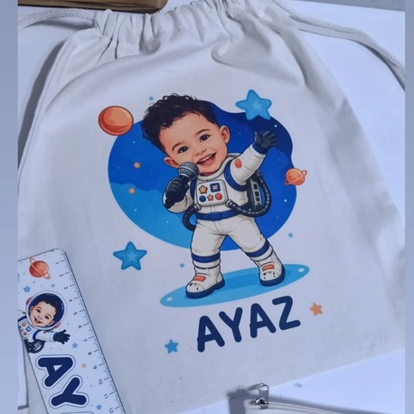 Kisiye ozel Resimli sirt cantasi