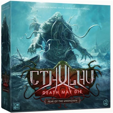  Cthulhu: Death May Die – Fear of the Unknown Kutu Oyunu (İngilizce)