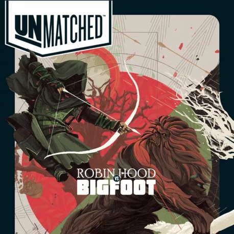  Unmatched: Robin Hood vs. Bigfoot Kutu Oyunu (İngilizce)