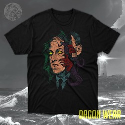 Hp Lovecraft Cthulhu (Alt-1) Oversize Unisex T-Shirt