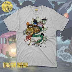 Miyazaki Studio Ghibli White Oversize Unisex T-Shirt