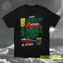 The Call of Cathulhu Lovecraft (Alt-1) Oversize Unisex T-Shirt