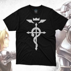 Fullmetal Alchemist FMA Logo Oversize Unisex T-Shirt