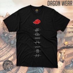 Naruto Akatsuki Members Logo Oversize Unisex T-Shirt