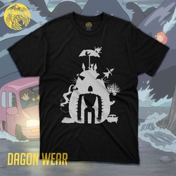 Miyazaki Castle in the Sky Oversize Unisex T-Shirt