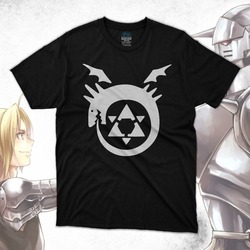 Fullmetal Alchemist FMA Ouroboros Oversize Unisex T-Shirt