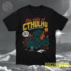 Hp Lovecraft Cthulhu Oversize Unisex T-Shirt