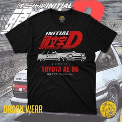 Initial D Toyota AE 86 Oversize Unisex T-Shirt