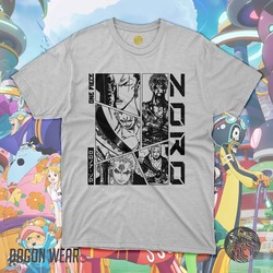 One Piece Roronoa Zoro Beyaz (Alt-1) Oversize Unisex T-Shirt