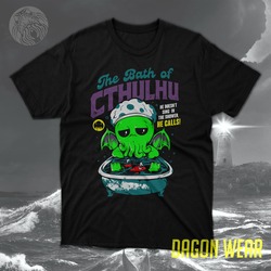Hp Lovecraft Cthulhu (Alt-4) Oversize Unisex T-Shirt