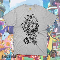 One Piece Roronoa Zoro Beyaz Oversize Unisex T-Shirt