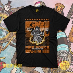 Fire Force Shinra Kusakabe Alt-1 Oversize Unisex T-Shirt 