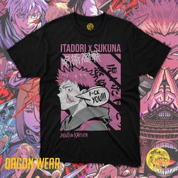 Jujutsu Kaisen Itadori Sukuna Oversize Unisex T-Shirt