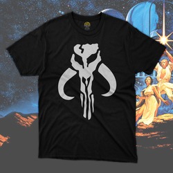 Star Wars The Mandalorian Skull Oversize Unisex T-Shirt
