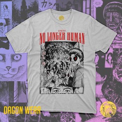 Junji Ito Horror No Longer Human Oversize Unisex T-Shirt