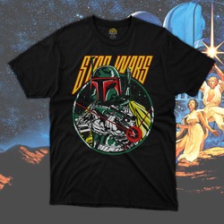 Star Wars Boba Fett Vintage Oversize Unisex T-Shirt