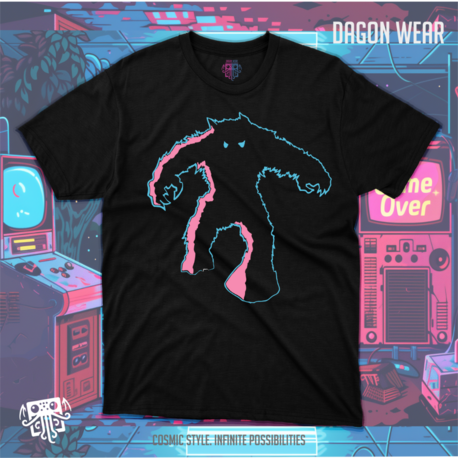 Space Invaders Monster Oversize Unisex T-Shirt