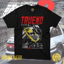Initial D Trueno Fujiwara Takumi DW4 Oversize Unisex T-Shirt