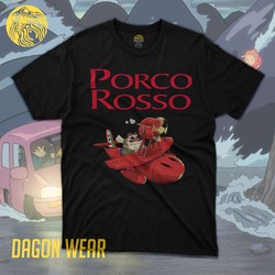 Miyazaki Porco Rosso Plane Oversize Unisex T-Shirt