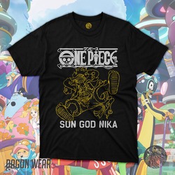 One Piece Monkey D. Luffy Sun God Nika Oversize Unisex T-Shirt