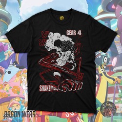 One Piece Monkey D. Luffy Gear 4 Oversize Unisex T-Shirt