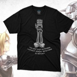 Fullmetal Alchemist FMA Edward Arm Oversize Unisex T-Shirt