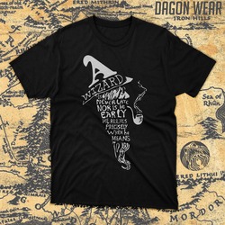 Yüzüklerin Efendisi ( Lord of the Rings ) Gandalf (Alt-1) Oversize Unisex T-Shirt