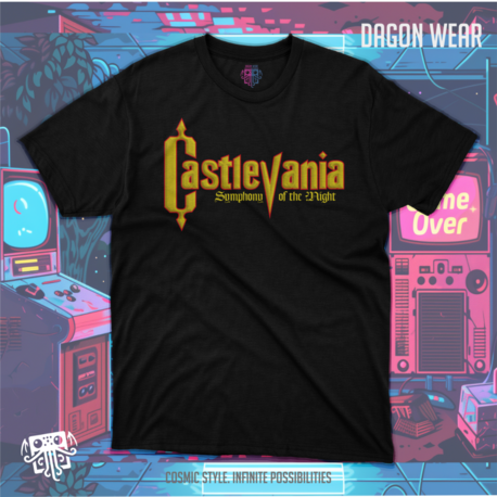 Castlevania Symphony of the Night Logo Oversize Unisex T-Shirt