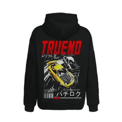 Initial D Toyota Trueno Oversize Unisex Hoodie Kapüşonlu Sweatshirt
