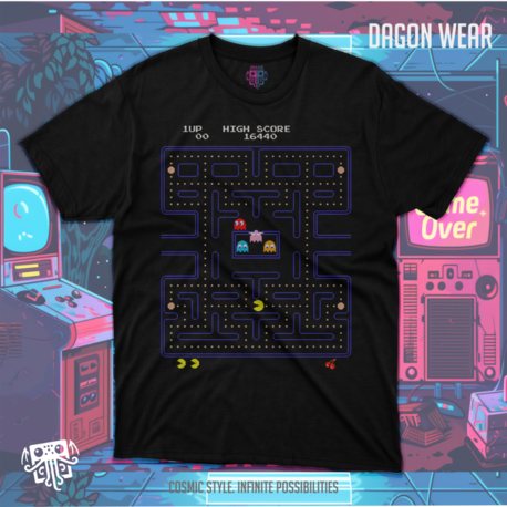 Pacman Oversize Unisex T-Shirt