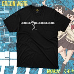 Dededede Logo Dead Dead Demon's Dededede Destruction Logo DW1 Oversize Unisex T-Shirt ...