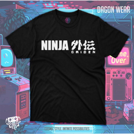 Ninja Gaiden Logo Oversize Unisex T-Shirt