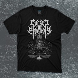 Cursed in Eternity White LOGO Oversize Unisex T-Shirt
