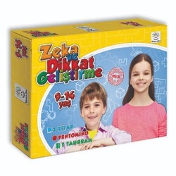 9-14 Yaş Zeka ve Dikkat Geliştirme Seti (Zeka Testleri, Okul ve Sınav Başarısı, Düşünme Becerileri, 